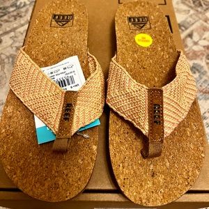Reef Cushioned Strand Flip Flops